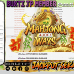 BUKTI JP MEMBER PASTIWIN777 BERMAIN GAME MAHJONG WAYS -PG SOFT