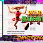 BUKTI JP MEMBER PASTIWIN777 BERMAIN WILD BANDITO -PG SOFT