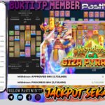 BUKTI JP MEMBER PASTIWIN777 BERMAIN WONDER OF GIZA PYRAMID-LIVE22