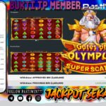 BUKTI JP MEMBER PASTIWIN777 BERMAIN GATE OF OLYMPUS SUPER SCATTER -PRAGMATIC PLAY